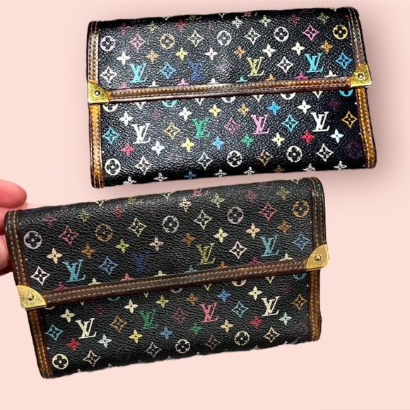 Louis Vuitton Handbags - Louis Vuitton Takashi Murakami Multicolor Monogram International Wallet